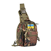 Сумка-слінг Laser Cut 2E Tactical 2,5л темний камуфляж