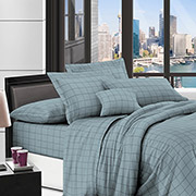 Простирадло Клітинки 600753 полікоттон Selena