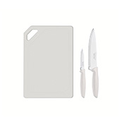Набір ножів Tramontina Plenus light grey 76 і 178мм 23498/314