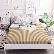 Простирадло на гумці MirSon сатин-жаккард Carmela