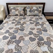 Постільна білизна фланель преміум Selena Серденьки В'язані 507103