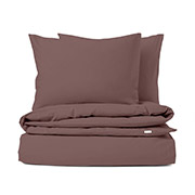 Однотонна постільна білизна Mousse ранфорс Cosas без простирадла