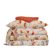 Дитяча постільна білизна в ліжечко ANIMALS CS23 Cosas бежевий