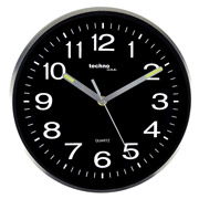 Часы настенные WT7620 Black&Silver Technoline DAS301804