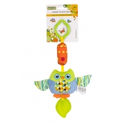 М'яка іграшка-дзвіночок Сова Baby team 8520