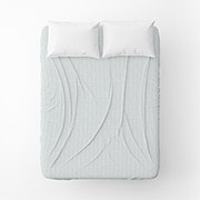 Простирадло бязеве Паркет Home Line сіре