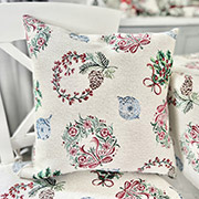 Декоративна новорічна двостороння наволочка Corona LiMaSo