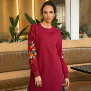 Сукня жіноча Магнолія Lesia бордова