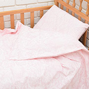 Дитяча постільна білизна 60-0012 бязь-gold Nostra рожева