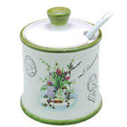 Цукорниця з ложкою Польова фантазія MAESTRO MR. 20065-09
