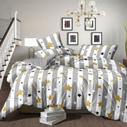 Комплект постільної білизни Selena Смугасті Зірки 100370