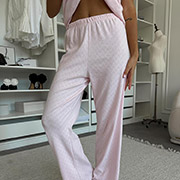 Жіночі піжамні штани Rose Amor PH15 Cosy блідо-рожевий