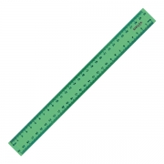 Линейка пластиковая Delta by Axent 30 см, зеленая D9800-02