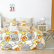 Підліткова постільна білизна Bella Villa сатин B-0330