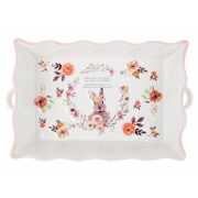 Блюдо для запікання 30х18х6см Flower bunny Lefard 940-270