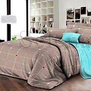 Комплект постільної білизни Selena Весела клітинка 200451