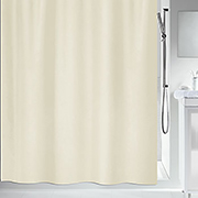 Шторка для ванной текстильная Spirella Maya песочная