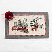 Серветка гобеленова Різдвяний сюрприз Villa Grazia