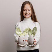 Інтер'єрна іграшка Великодній заєць Прованс