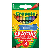 Набір воскової крейди 8 кольорів Crayola 52-3008