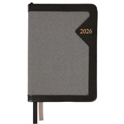 Щоденник датований А6 352 стор Bruno Leo Planner 252704 сірий