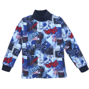 Гольф для хлопчика Татошка 0215202спр рібана з підчосом синій