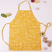 Фартук 201 Yellow paste рогожа Mirson