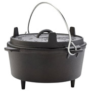 Казан з кришкою 25 см 4 л Askja Pot 266016 Groenberg DAS303243 Black