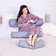 Подушка-валик 8566 Naturale Line 16-5803 Geronimo бязь полістирол MirSon - Фото №2