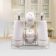 Набір для спецій White 5 предметів Maestro MR20002-04S