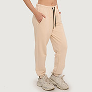 Штани жіночі спортивні з кокеткою 24055 German Volf бежевий