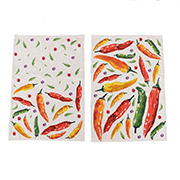 Набір із 2 кухонних рушників Чилі Chili Centrotex S&G