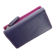 Жіночий шкіряний гаманець Visconti RB-43 - Bora berry multi