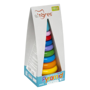 Іграшка розвиваюча "Пірамідка" ЛЮКС в коробці