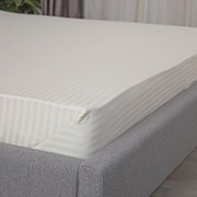 Простирадло на гумці Caramel страйп-сатин ТЕП