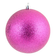 Шар 10 см YES! Fun 973203 фиолетовый глиттер