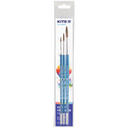 Набор из 3 кистей пони круглая Classic Kite K-342