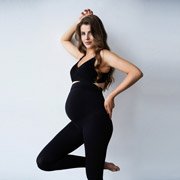 Легінси для вагітних Мамин Дім 545 чорні