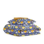 Дитяча постільна білизна в ліжечко FOX CS11 Cosas стальний