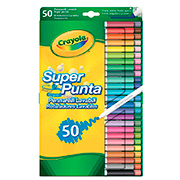 Набір фломастерів Crayola Supertips (washable) 50 шт 7555