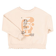 Джемпер для дівчинки ДЖ360 трикотаж Бембі 200-молочний