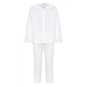 Костюм пляжний мусліновий German Volf 24067 білий