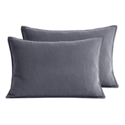 Комплект наволочок SoundSleep Stonewash Adriatic dark gray темно-сірий - Фото №2