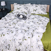 Постільна білизна 00-1 Olive Flowers поплін MirSon