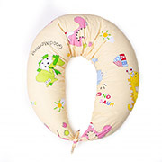 Подушка для вагітних і годування 8660 Print Line 17-0359 Libreville 100% Memory MirSon