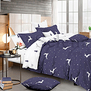 Комплект постельного белья Selena сатин Арктик 300316