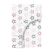 Простирадло на гумці в дитяче ліжечко Clear G Stars Cosas ранфорс