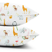 Набір із 2 наволочок Africa Zoo ранфорс Cosas