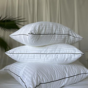 Подушка антиалергенна Tendre страйп-сатин Lelit біла