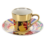 Набір чайний порцеляновий 2 предмети 250 мл Арт Lefard 975-052